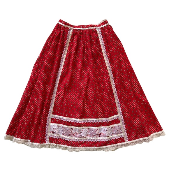 Gunne Sax Dresses & Skirts - VTG 70s Gunne Sax Floral Prairie Midi Skirt 🌹